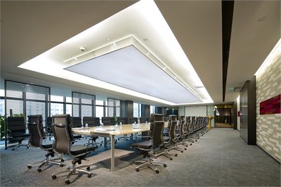 騰訊科技(北京)希格瑪大廈4F辦公區裝修工程_美國室內設計中文網